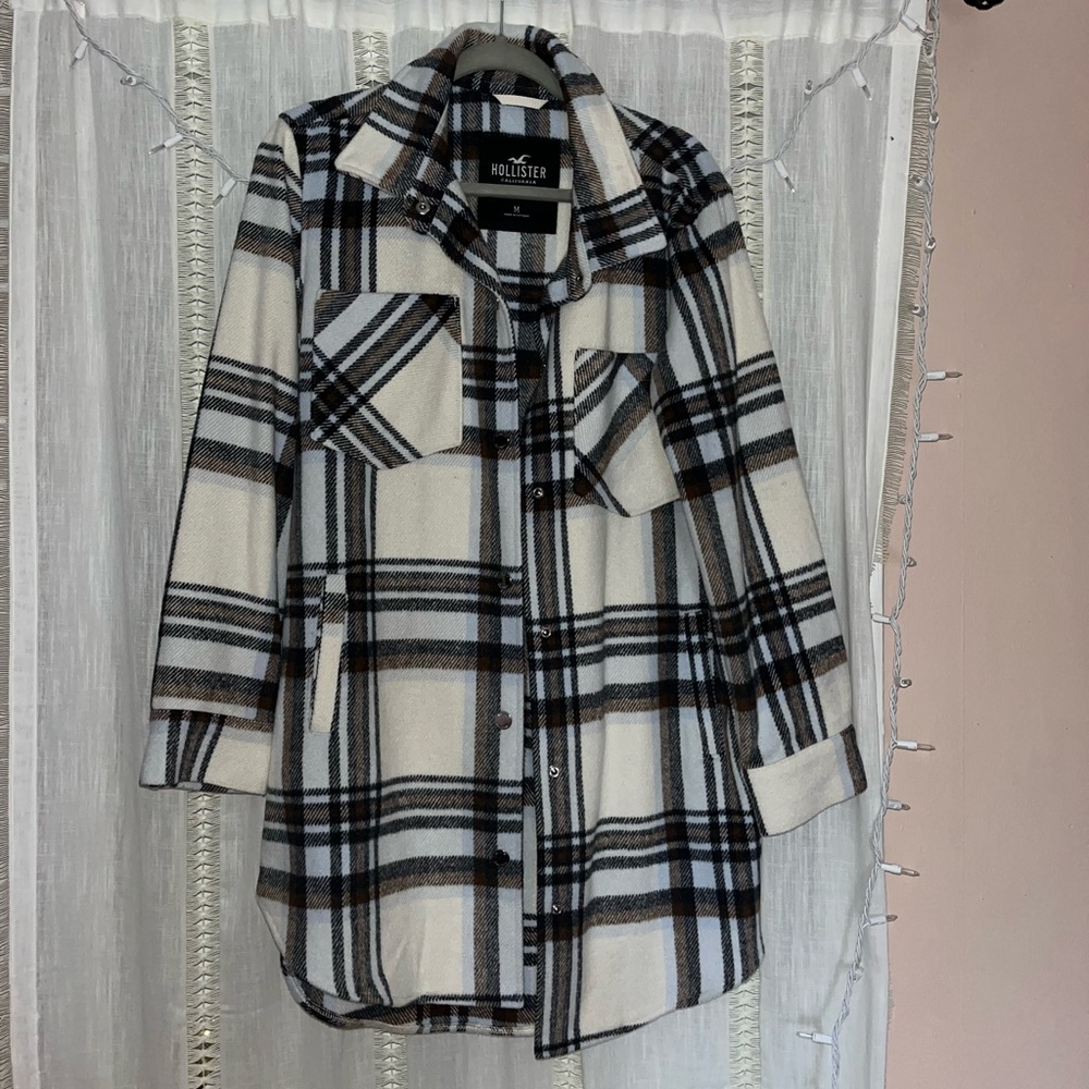 Hollister Plaid Shacket